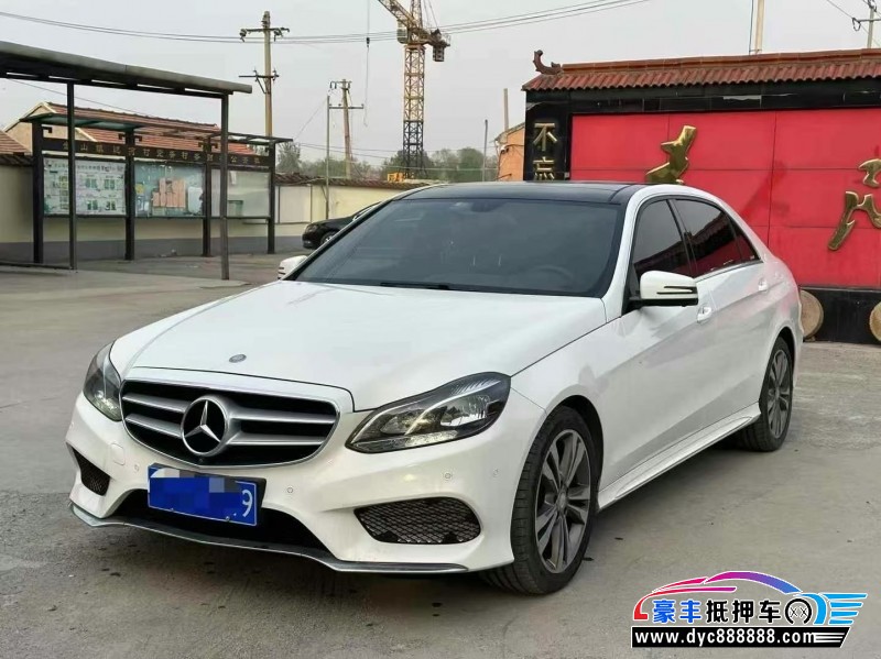 16年奔驰E轿车抵押车出售