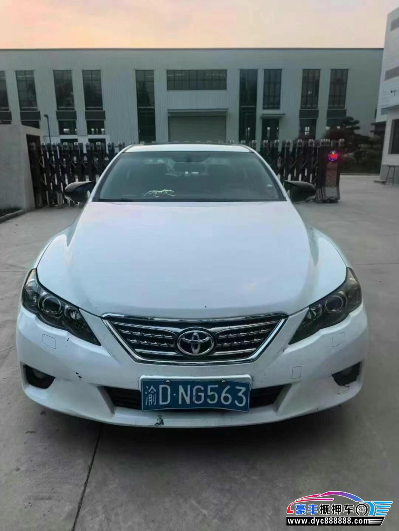 12年丰田锐志轿车抵押车出售