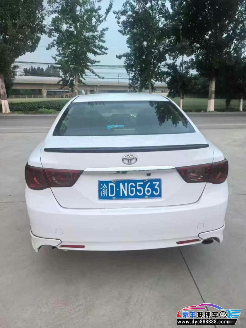 12年丰田锐志轿车抵押车出售