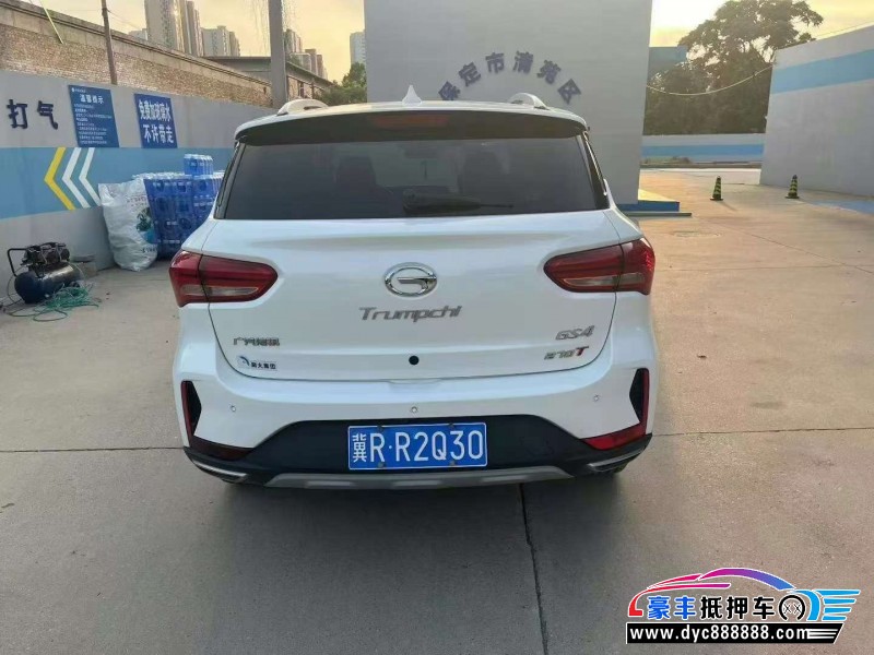 19年传祺GS4轿车抵押车出售