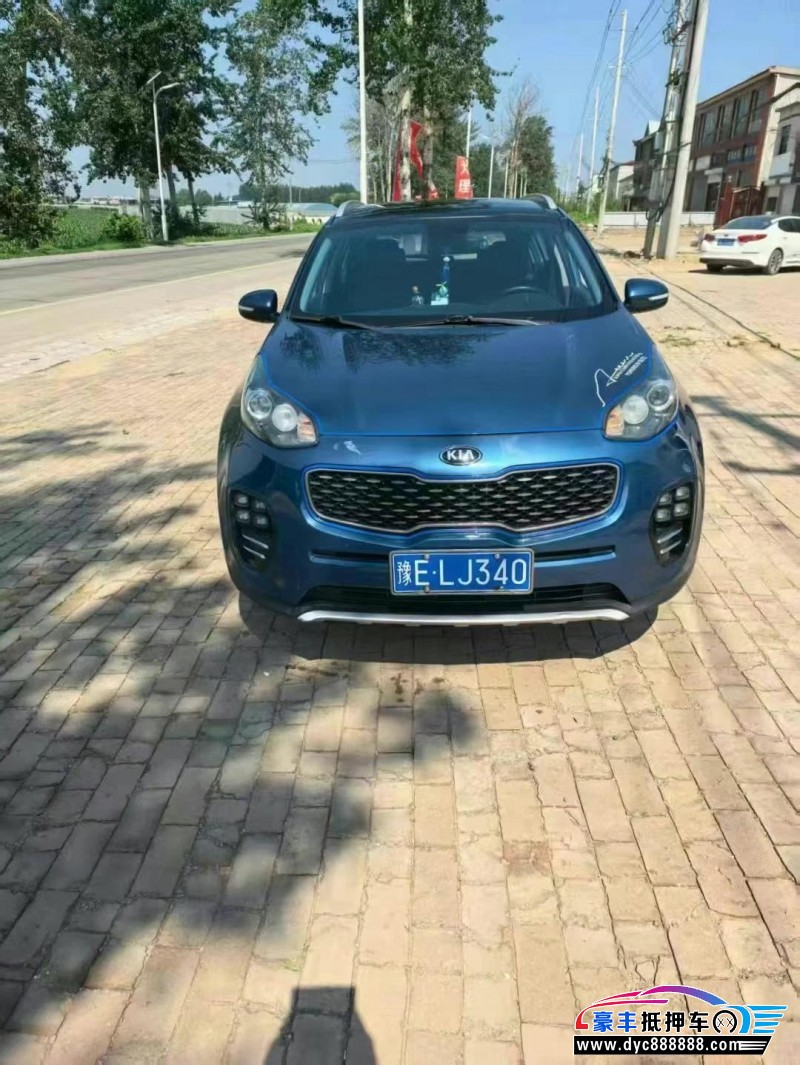 16年起亚KX5轿车抵押车出售