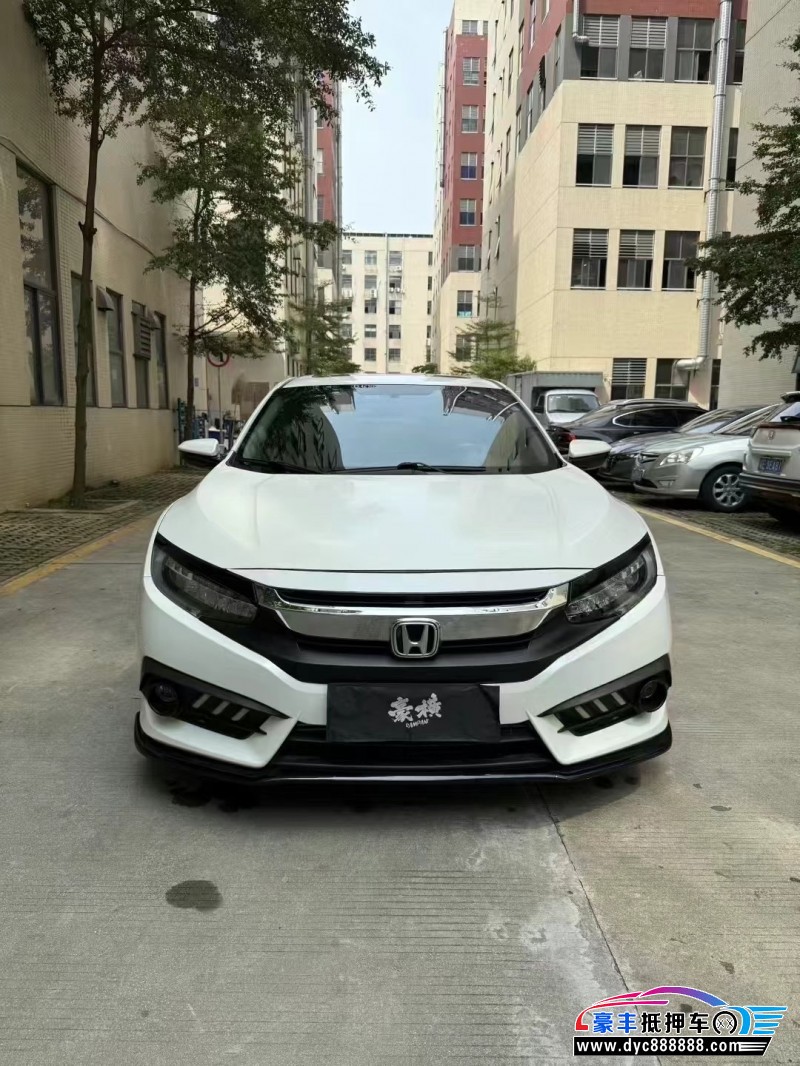 18年本田思域轿车抵押车出售