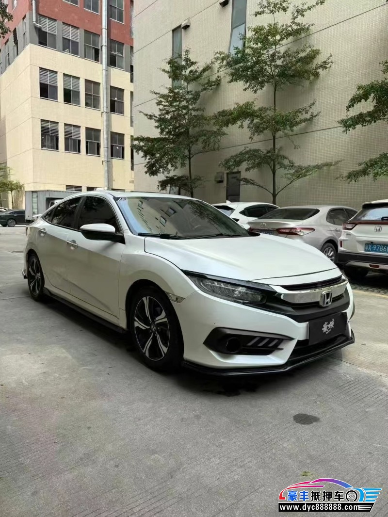 18年本田思域轿车抵押车出售