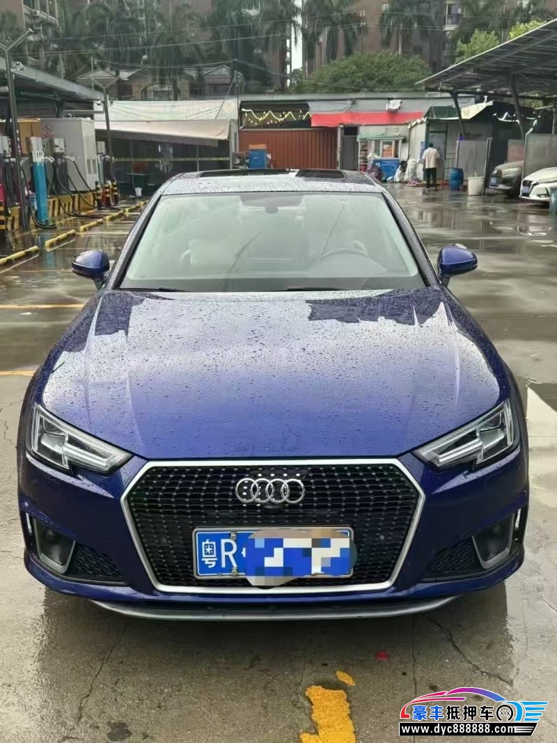 19年奥迪A4L轿车抵押车出售