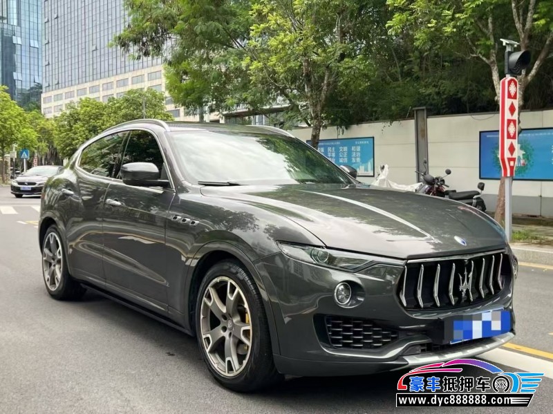 17年玛莎拉蒂莱万特轿车抵押车出售