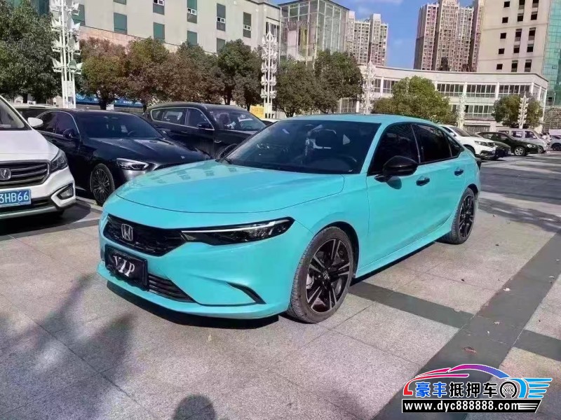 22年本田型格轿车抵押车出售