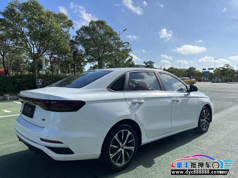 22年吉利帝豪轿车抵押车出售