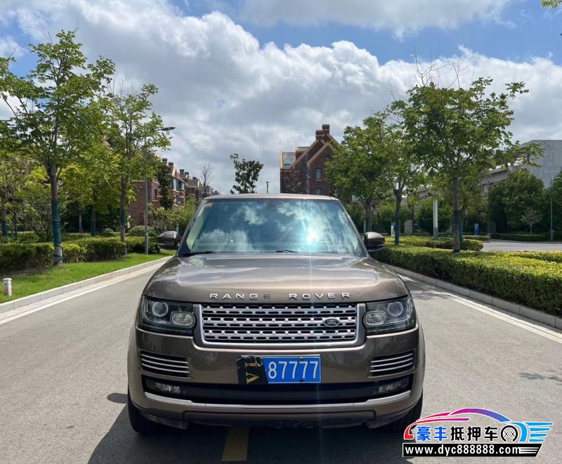 抵押车出售13年路虎揽胜行政轿车