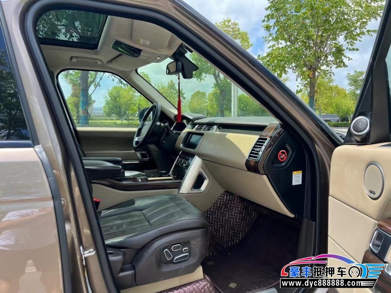 13年路虎揽胜行政轿车抵押车出售