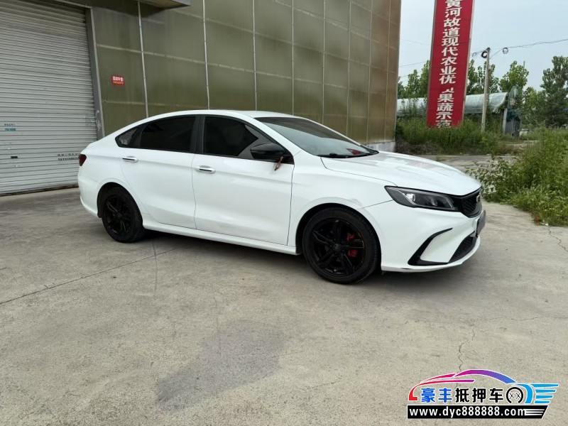 21年吉利缤瑞轿车抵押车出售