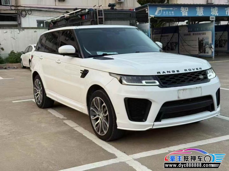 18年路虎揽胜运动SUV抵押车出售