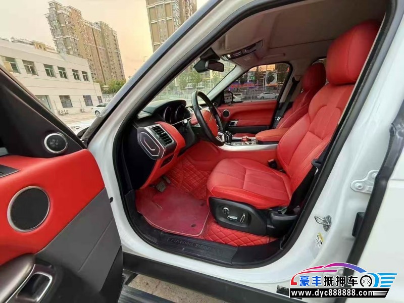 18年路虎揽胜运动SUV抵押车出售