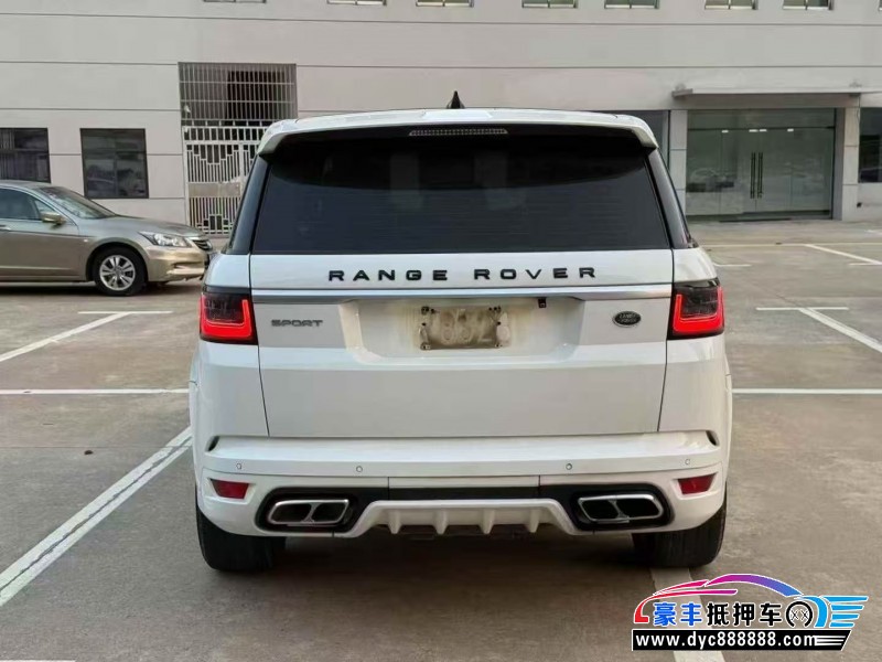 18年路虎揽胜运动SUV抵押车出售