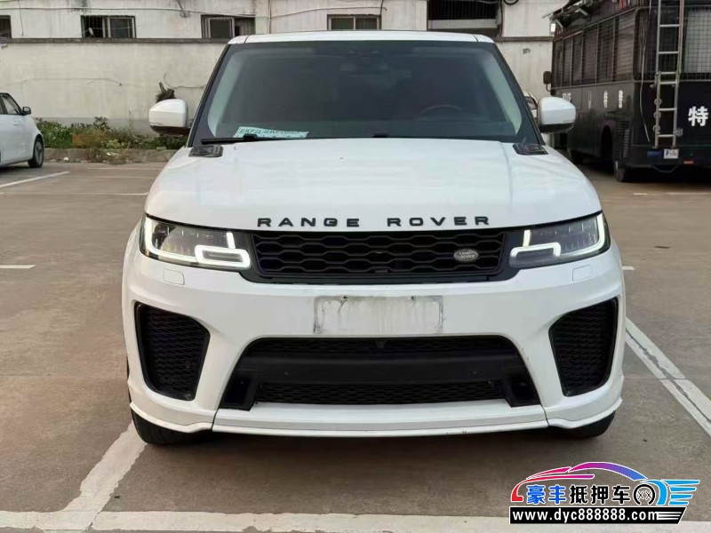 18年路虎揽胜运动SUV抵押车出售