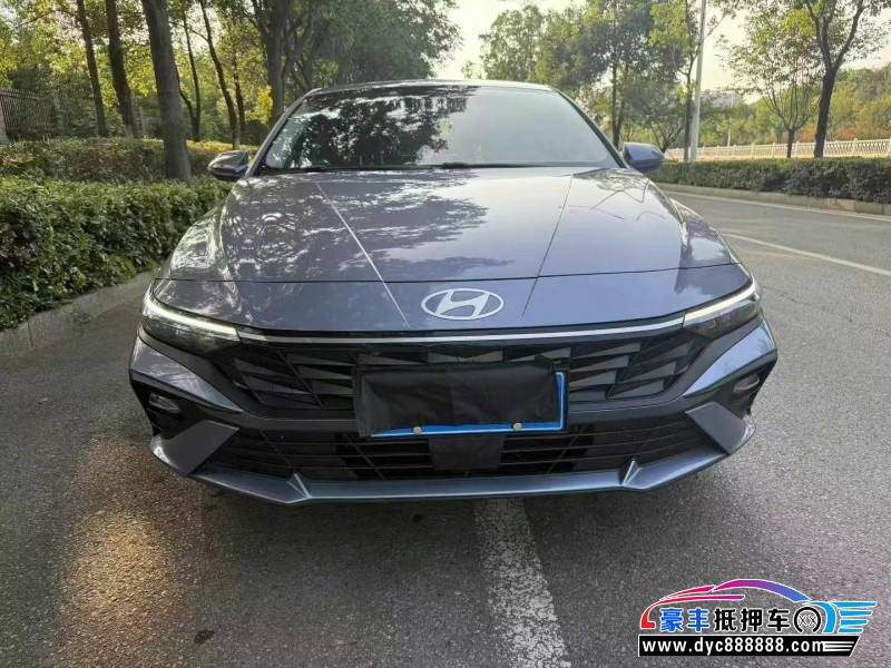 24年现代伊兰特轿车抵押车出售