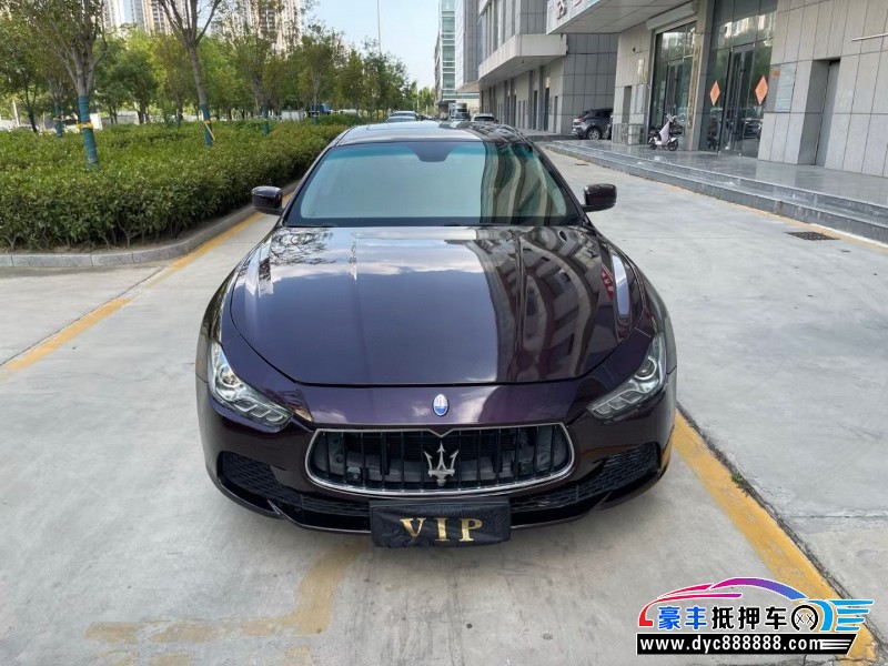 14年玛莎拉蒂Ghibli轿车抵押车出售