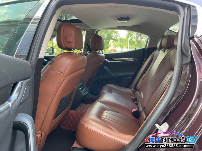 14年玛莎拉蒂Ghibli轿车抵押车出售