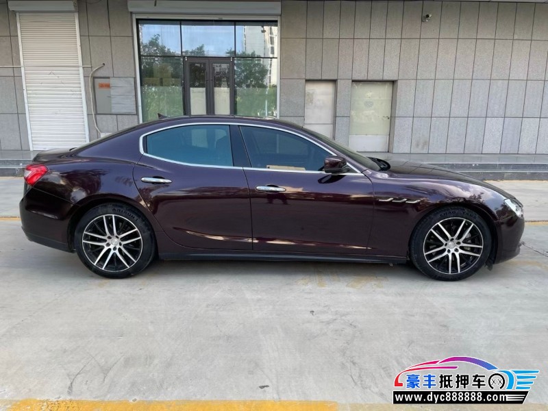 14年玛莎拉蒂Ghibli轿车抵押车出售