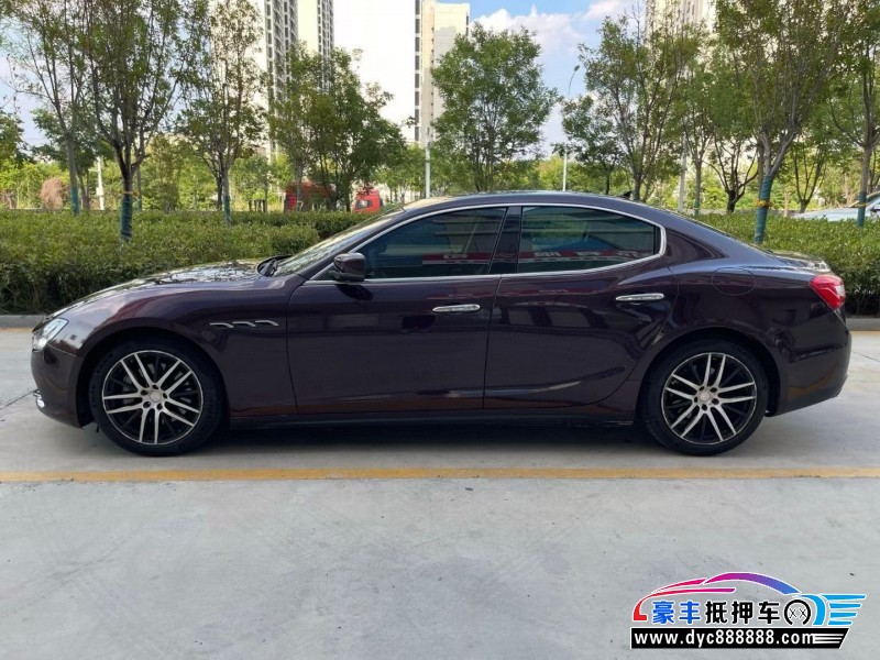 14年玛莎拉蒂Ghibli轿车抵押车出售