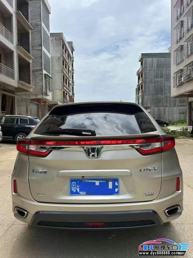 19年本田UR-V轿车抵押车出售