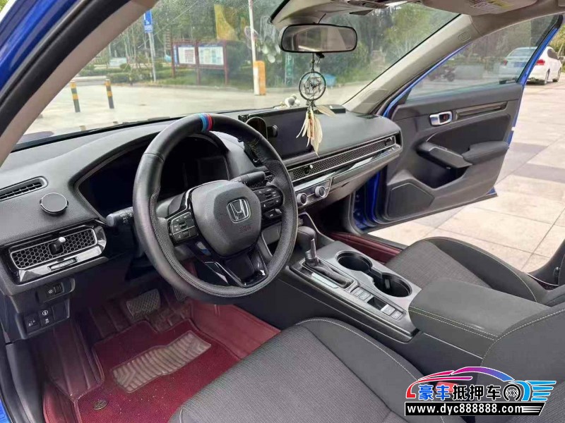 22年本田思域轿车抵押车出售
