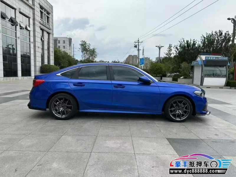 22年本田思域轿车抵押车出售