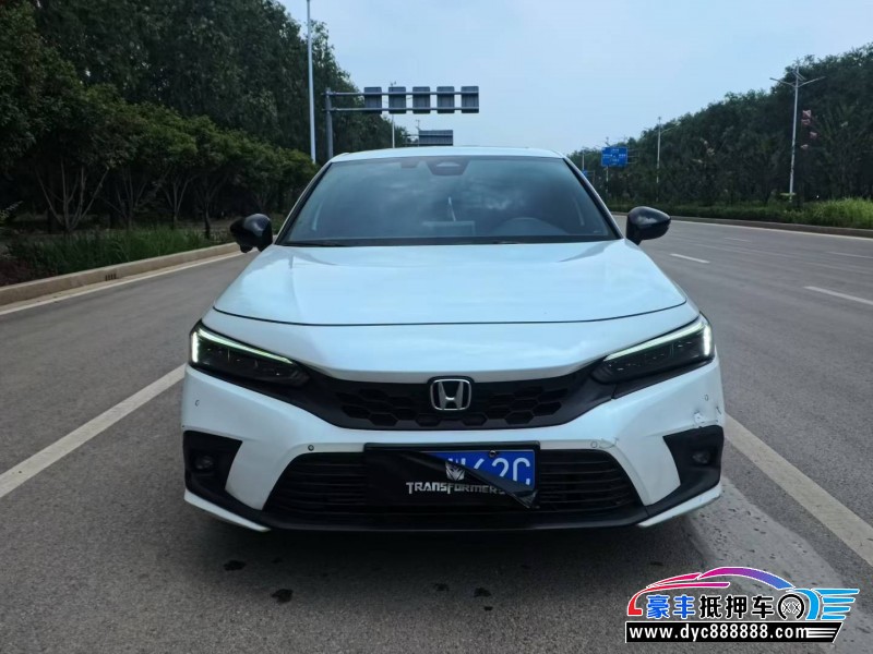 24年本田思域轿车抵押车出售