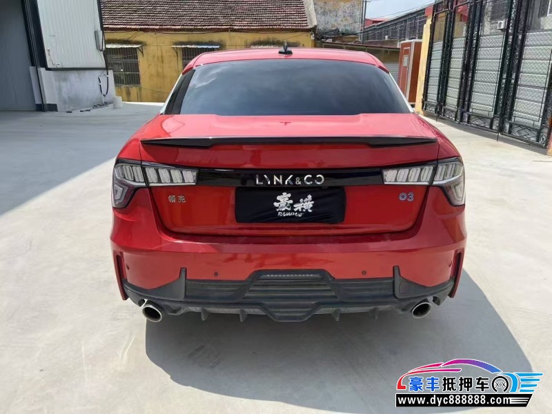 19年领克03轿车抵押车出售