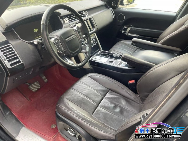 16年路虎揽胜行政轿车抵押车出售