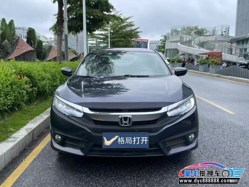 18年本田思域轿车抵押车出售