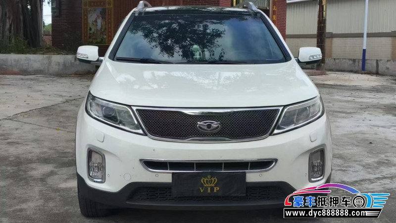 14年起亚索兰托轿车抵押车出售