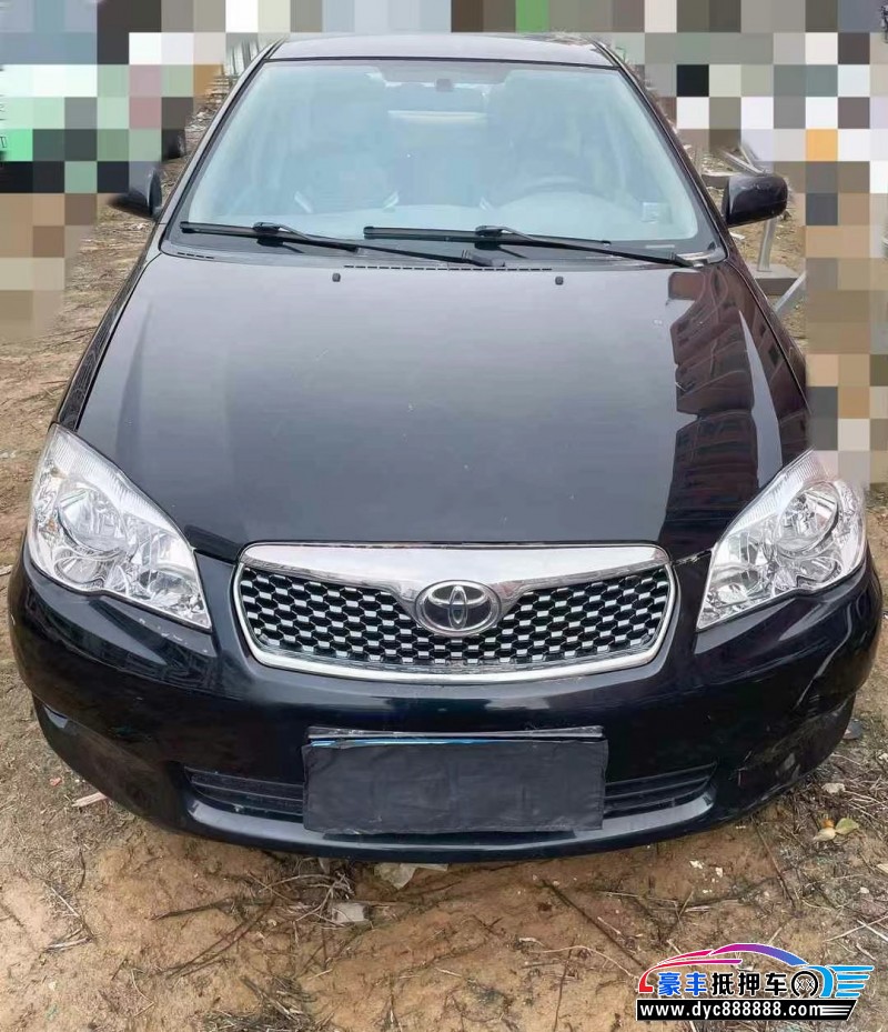 12年丰田花冠轿车抵押车出售