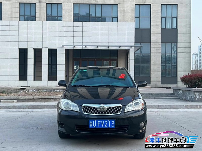 12年丰田花冠轿车抵押车出售