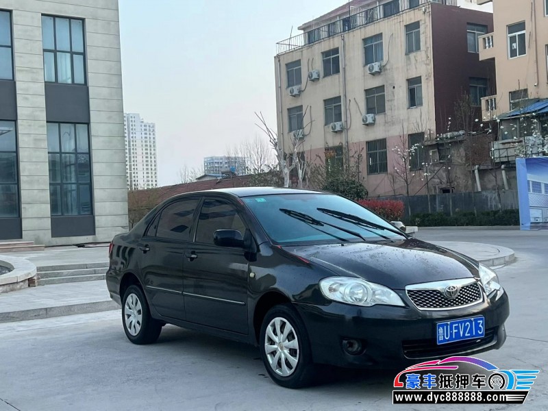 12年丰田花冠轿车抵押车出售