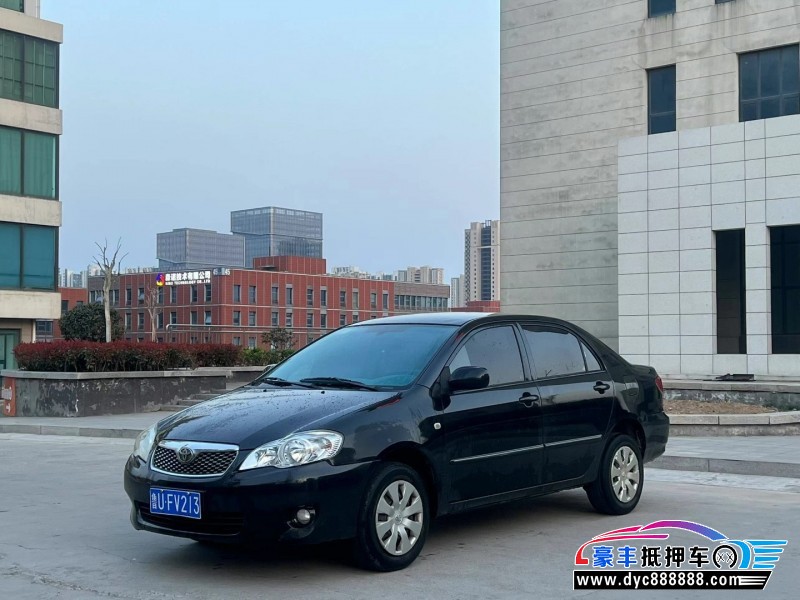 12年丰田花冠轿车抵押车出售