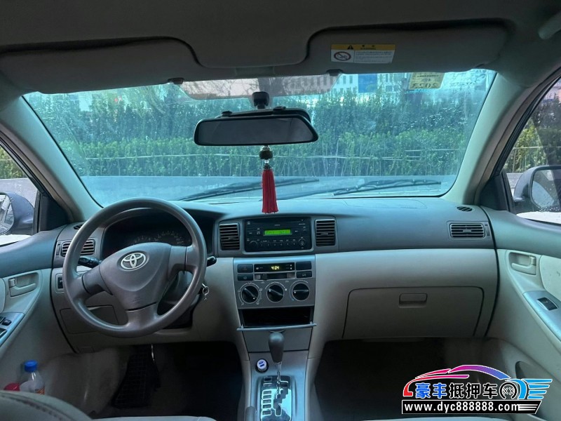 12年丰田花冠轿车抵押车出售