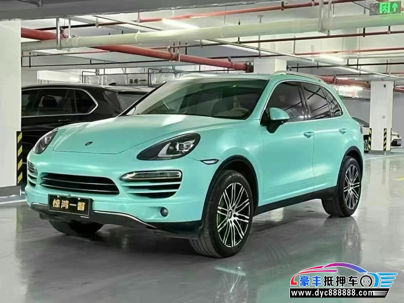 12年保时捷卡宴轿车抵押车出售