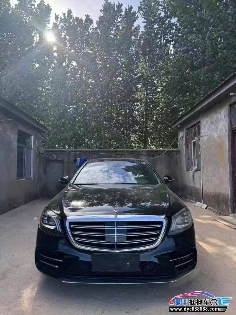 19年奔驰S轿车抵押车出售