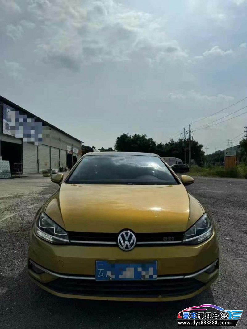 19年大众高尔夫轿车抵押车出售