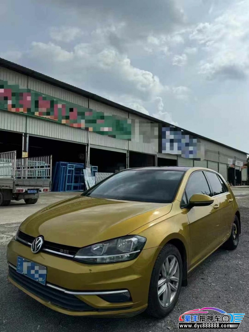 19年大众高尔夫轿车抵押车出售