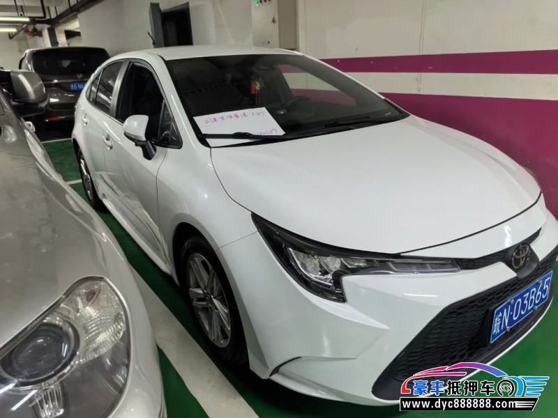 21年丰田雷凌轿车抵押车出售