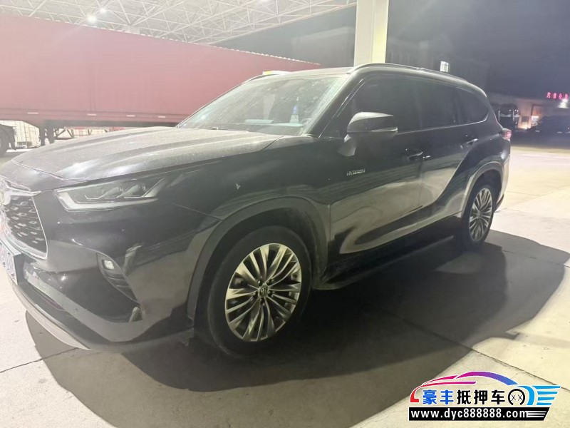 22年丰田汉兰达轿车抵押车出售