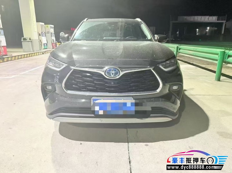 抵押车出售22年丰田汉兰达轿车