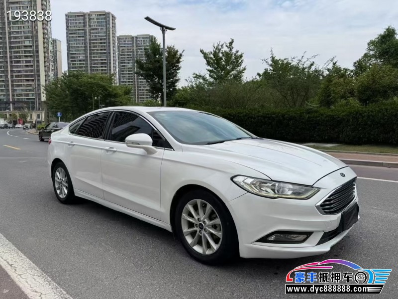 18年福特蒙迪欧轿车抵押车出售