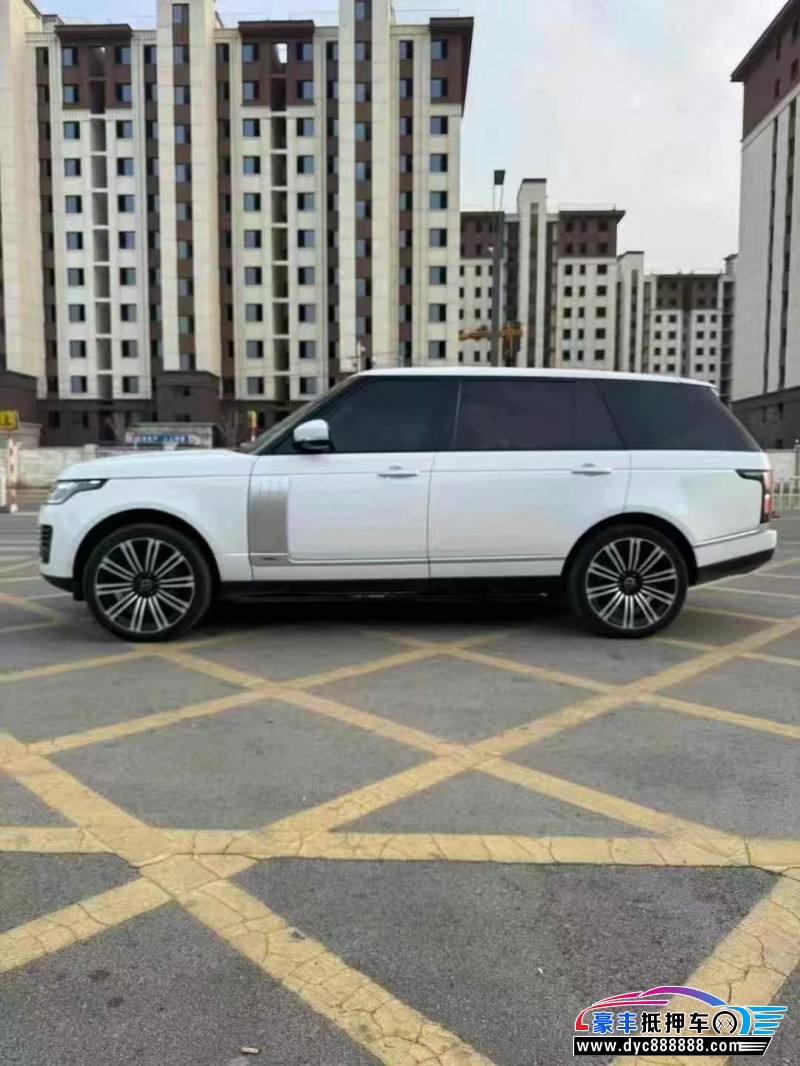 18年路虎揽胜行政SUV抵押车出售