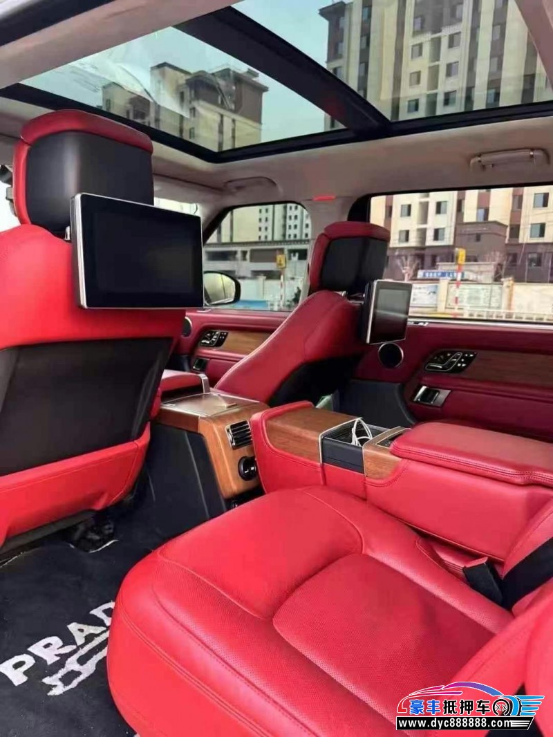 18年路虎揽胜行政SUV抵押车出售