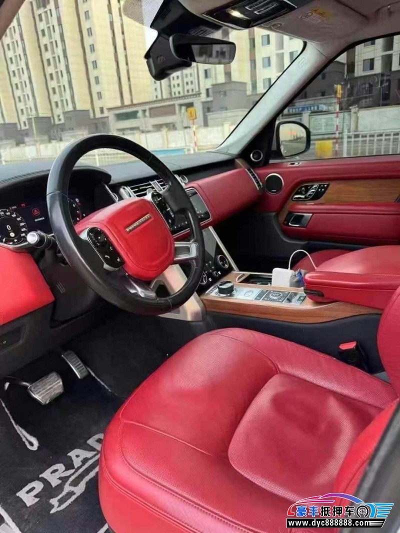 18年路虎揽胜行政SUV抵押车出售