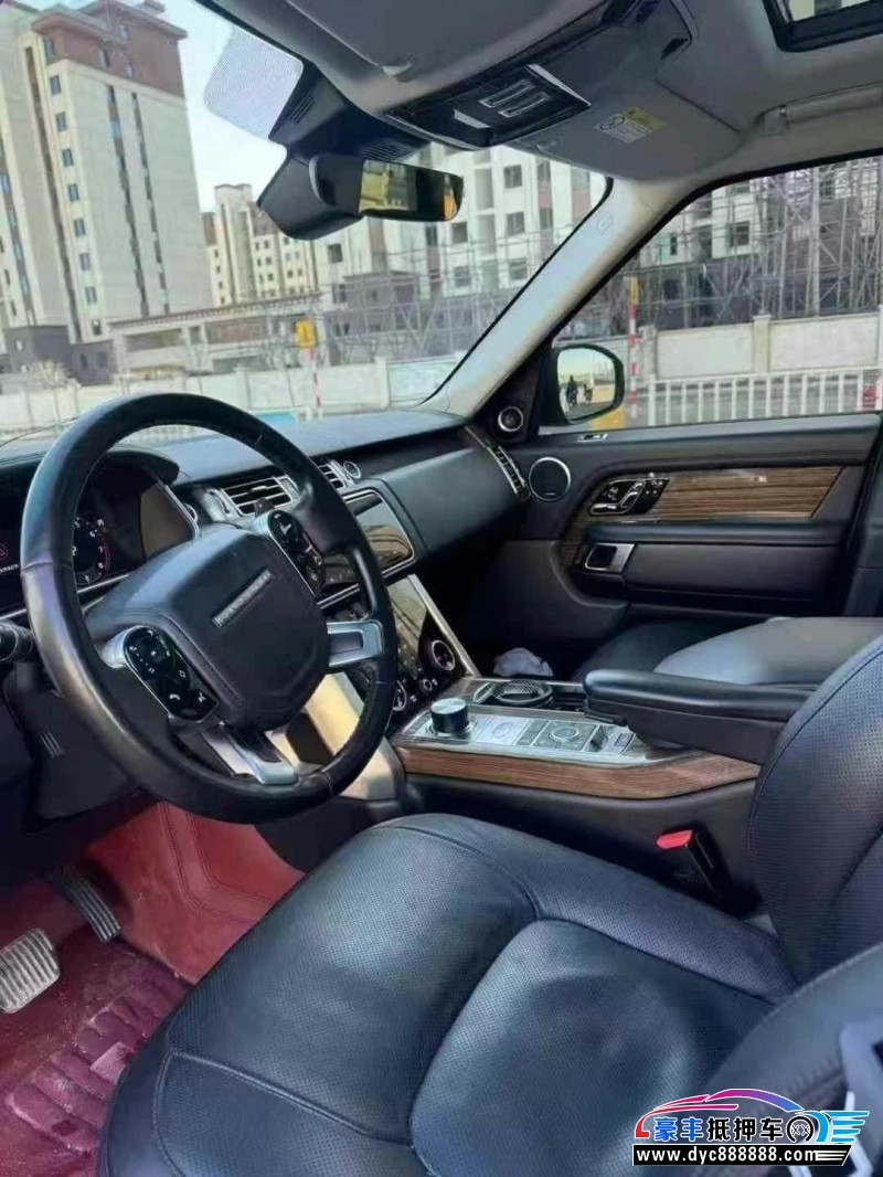 18年路虎揽胜行政SUV抵押车出售