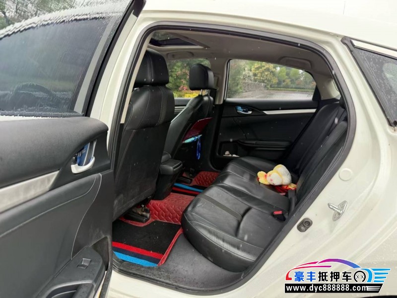 19年本田思域轿车抵押车出售