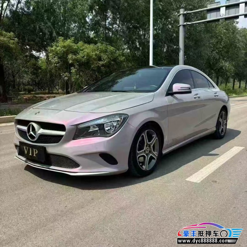18年奔驰CLA轿车抵押车出售
